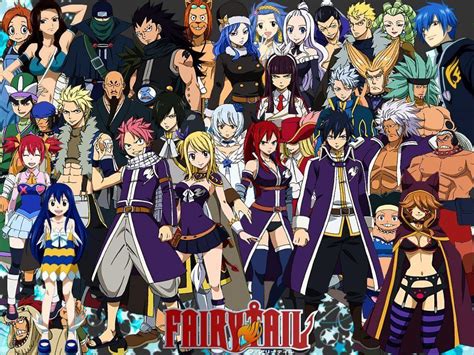 fairy tail all characters|all fairy tail characters ranked.